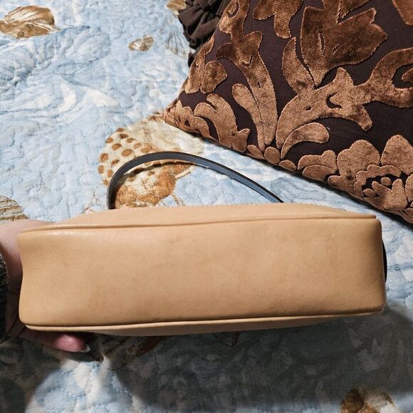 2004 Vintage y2k Coach Demi Shoulder Bag in Blue Optic Signature Monogram Purse - Picture 6 of 7